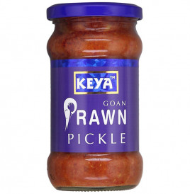 Keya Goan Prawn Pickle  Glass Jar  270 grams